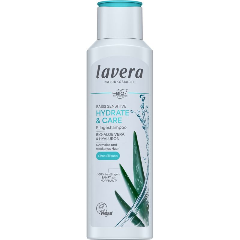 lavera PFLEGESHAMPOO BASIS SENSITIVE HYDRATE & CARE - Produktbild