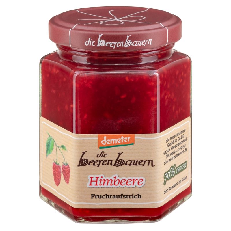 die beerenbauern Himbeere Fruchtaufstrich - Produktbild