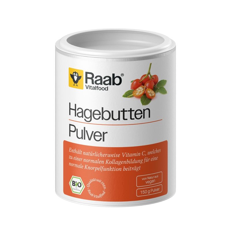 Raab Vitalfood BIO Hagebutten Pulver - Produktbild