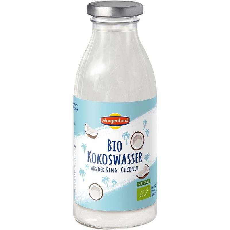 MorgenLand Bio-Kokoswasser aus der King-Coconut - Produktbild