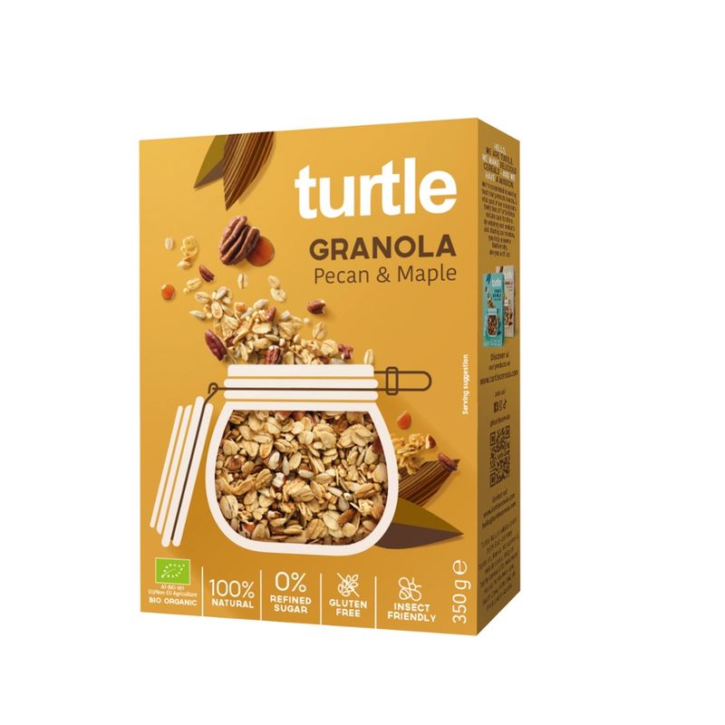 Turtle - Better Breakfast Granola Pecan & Maple Bio 350g - Produktbild