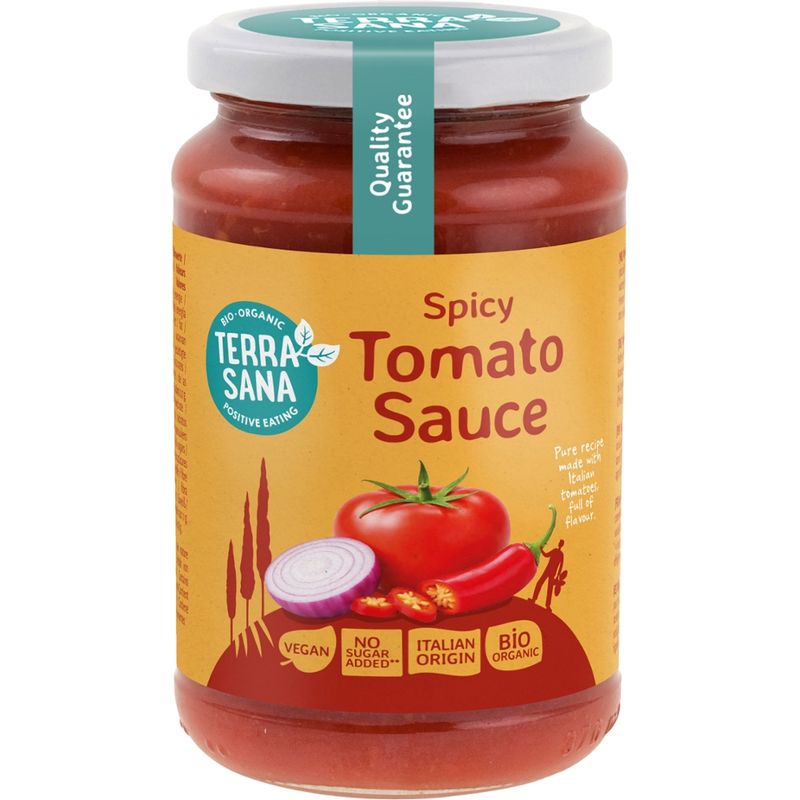 TerraSana Tomatensauce pikant - Produktbild