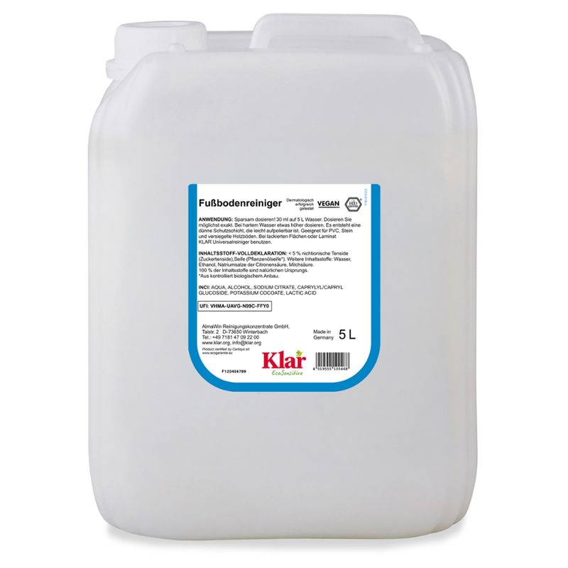 Klar Fußboden-Reiniger - Produktbild
