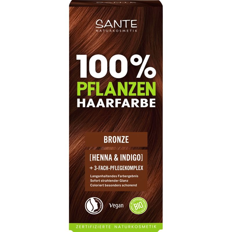 Sante SANTE 100% Pflanzenhaarfarbe mit 3-Fach Pflegekomplex BRONZE 03 - Produktbild