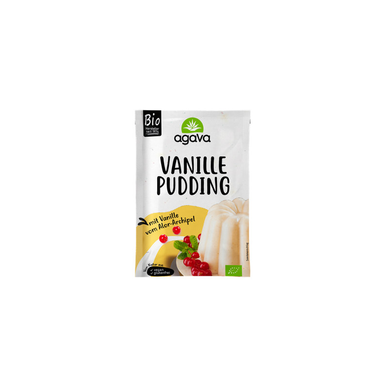 Agava Vanillepudding - Produktbild