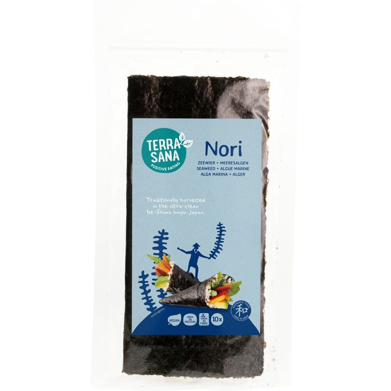TerraSana Nori - 10 Blätter - Produktbild