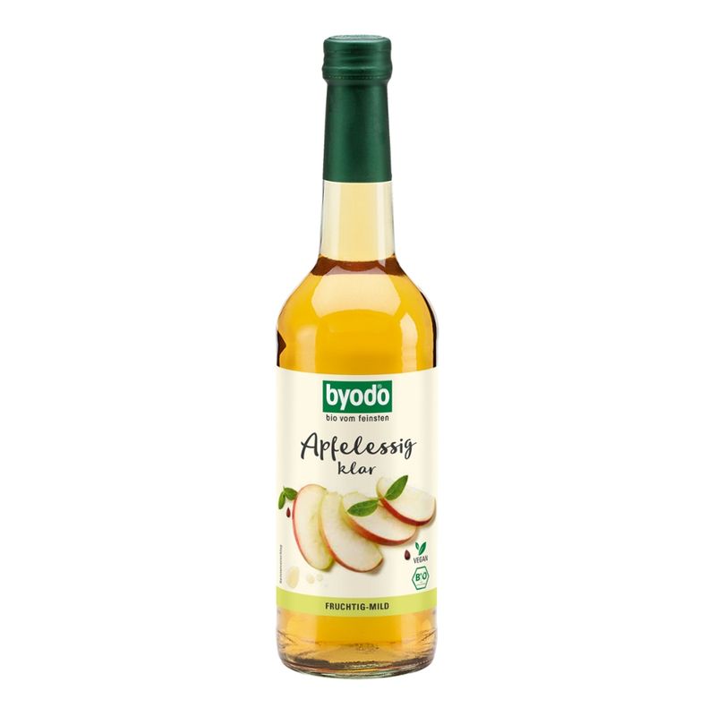 Byodo Byodo apple cider vinegar clear, 5 % acidity, 0.5 l - Produktbild