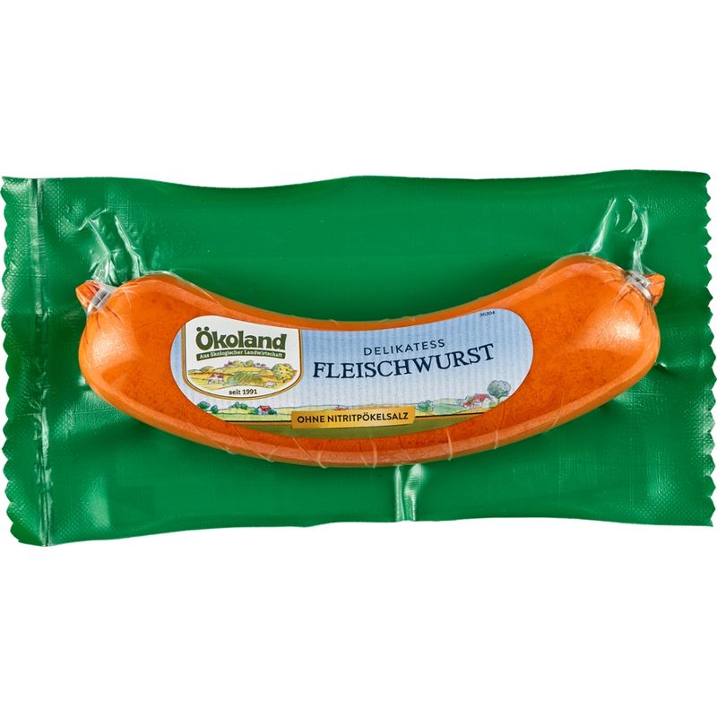 ÖKOLAND Delikatess Fleischwurst - Produktbild