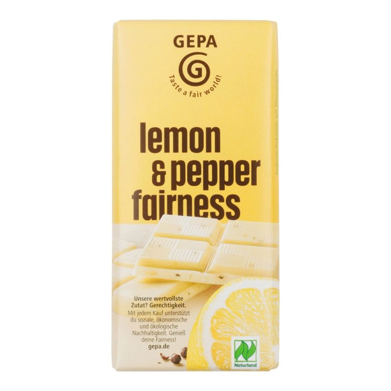 GEPA - The Fair Trade Company Bio lemon & pepper fairness - Produktbild