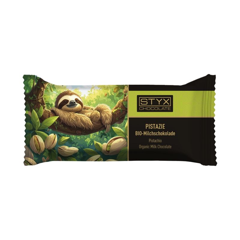 Styx Naturcosmetic Bio Milchschokolade mit Pistazien-Ganache 70g - Produktbild