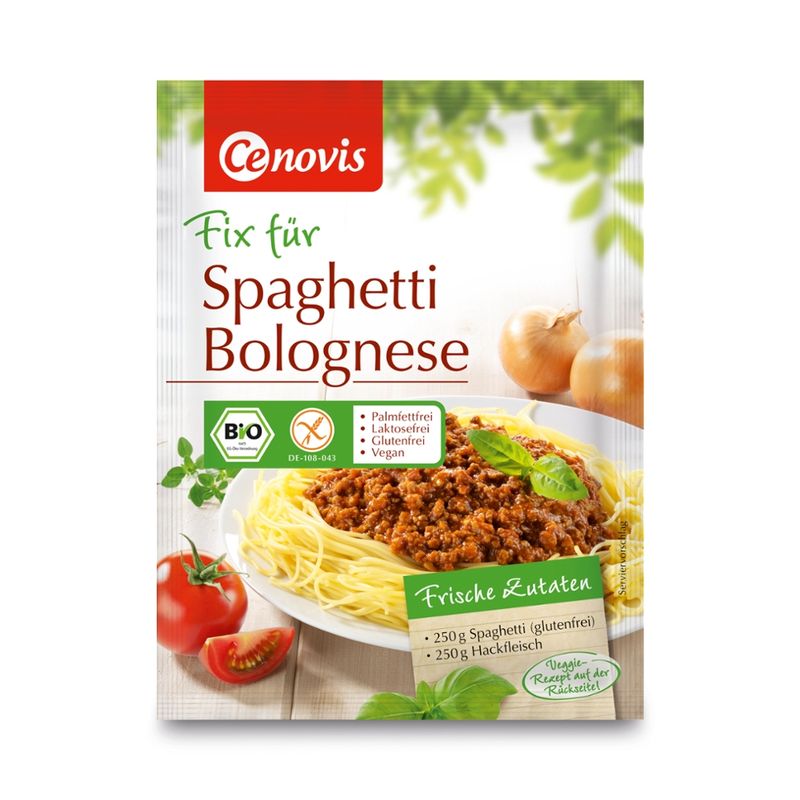 Cenovis Fix für Spaghetti Bolognese, bio - Produktbild