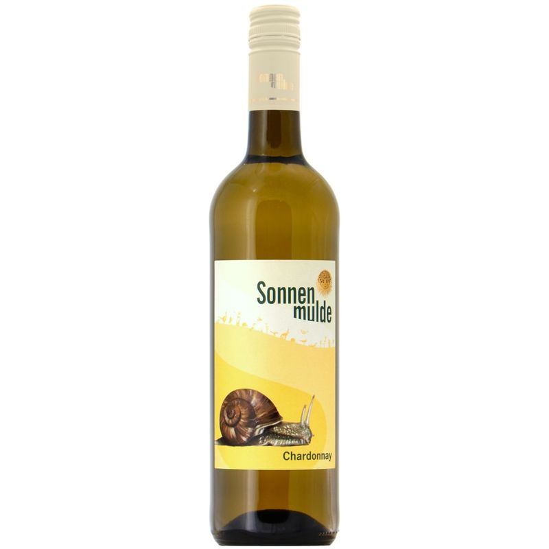 Sonnenmulde Bioweine Chardonnay Bio-Qualitätswein trocken 0,75L - Produktbild