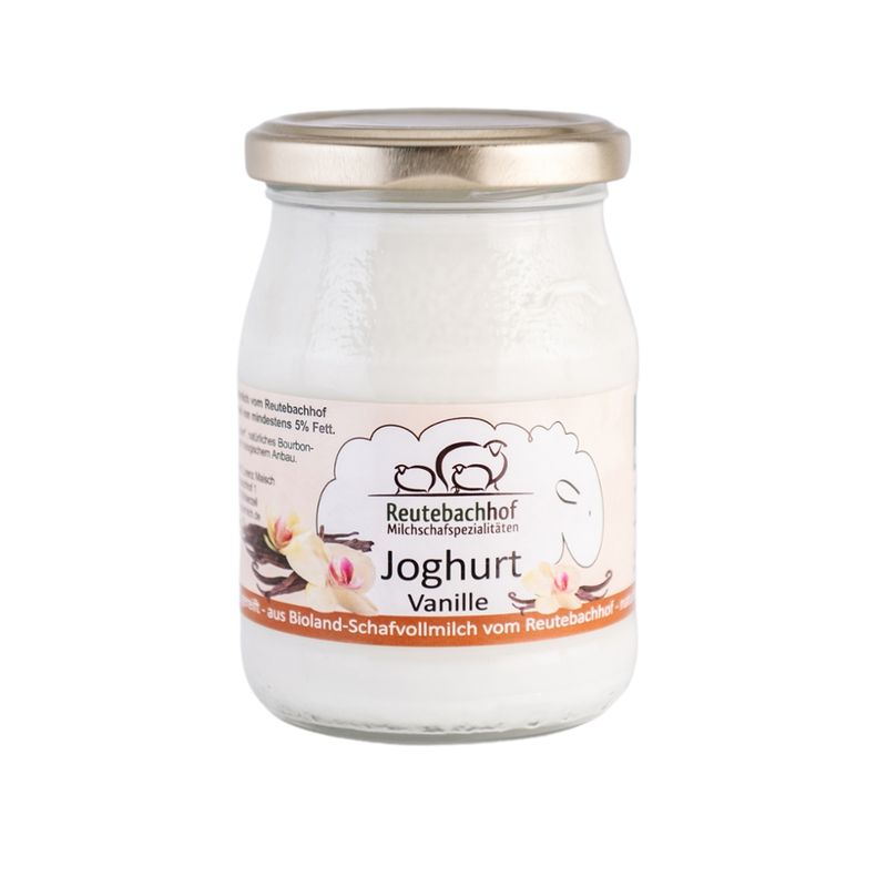 Reutebachhof Bio-Schafmilch-Joghurt Vanille - Produktbild