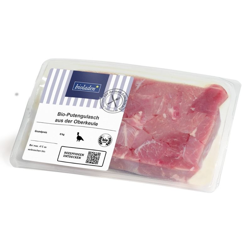 bioladen Putengulasch aus der Oberkeule - Produktbild
