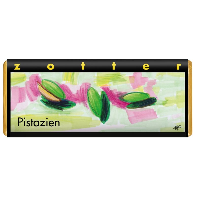 Zotter Schokolade Pistazien - Produktbild