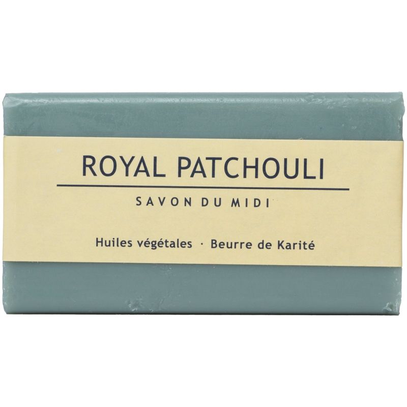 Savon du Midi Seife mit Karité-Butter Royal Patchouli 100g - Produktbild