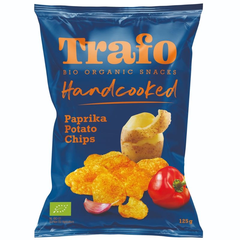 Trafo Handcooked Chips Paprika - Produktbild