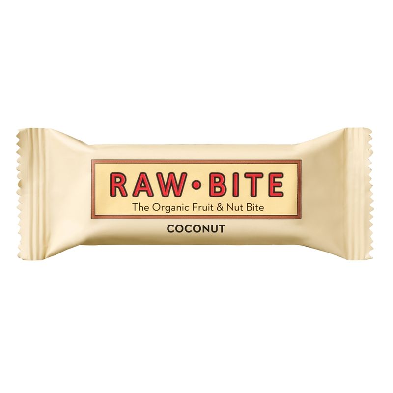Raw Bite Raw Bite Coconut Riegel 50g - Produktbild