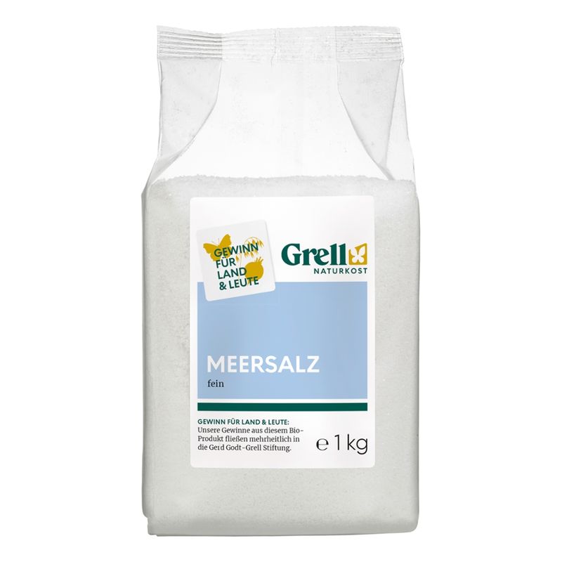 Grell Naturkost Meersalz, fein - Produktbild