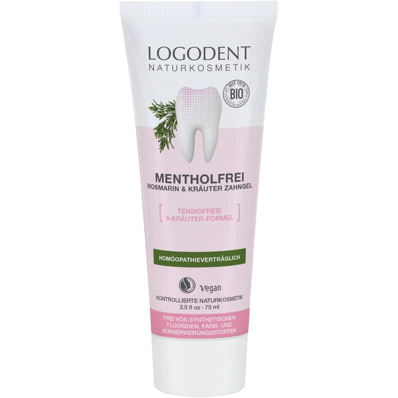 Logona MENTHOLFREI Rosmarin Zahngel - Produktbild