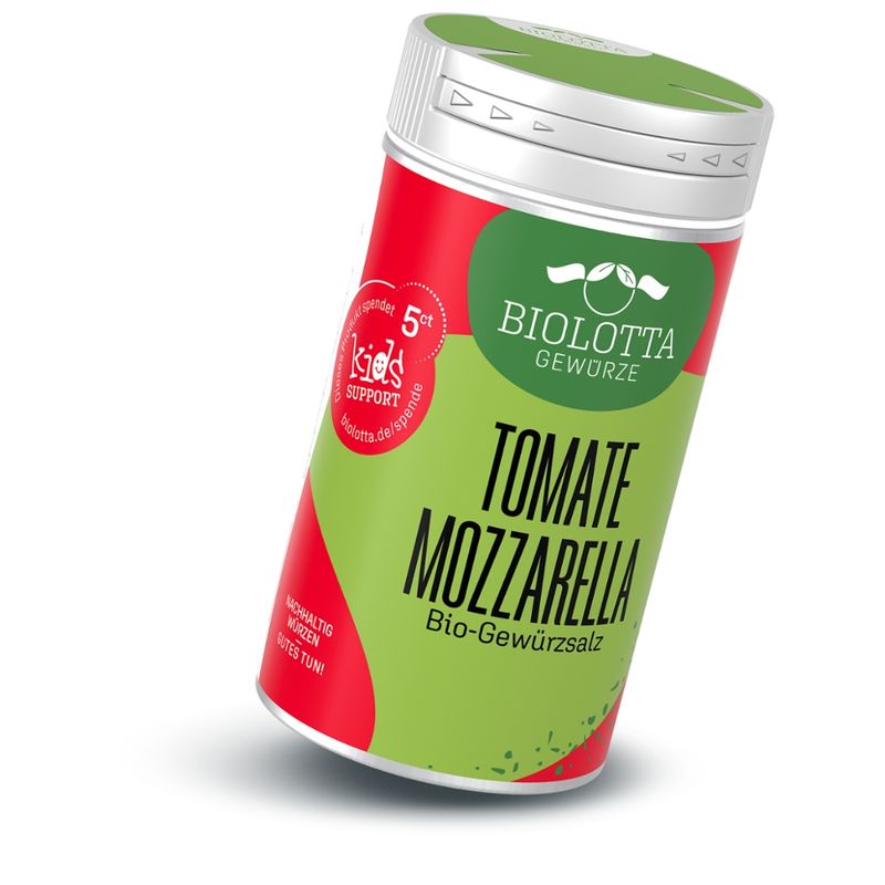 Biolotta Biolotta Gewürzstreuer Tomate Mozzarella, bio - Produktbild