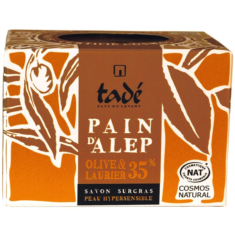 Tadé Pain d'Alep Olive & Laurier 20% COSMOS NAT - Produktbild