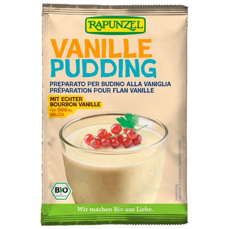 Rapunzel Puddingpulver Vanille - Produktbild