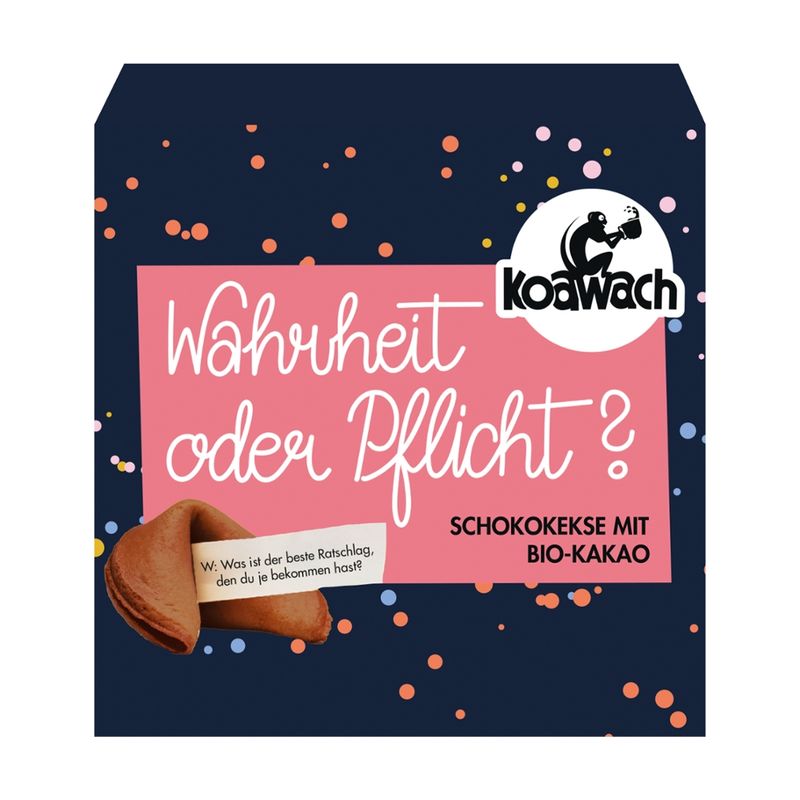 koawach koawach Schoko-Glückskekse Wahrheit oder Pflicht - Produktbild