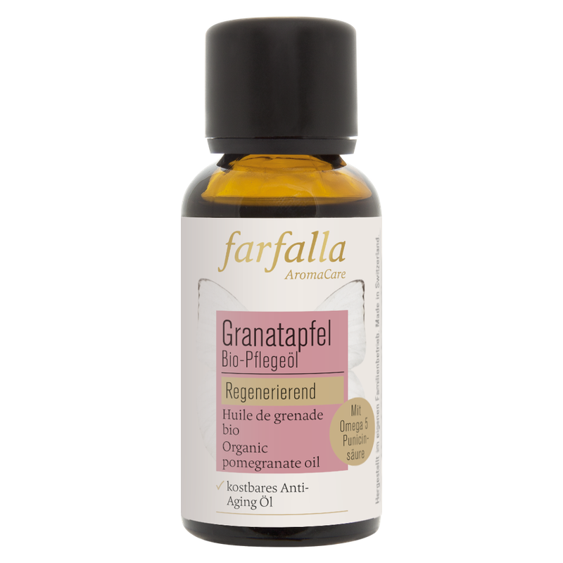 farfalla Granatapfel, Bio-Pflegeöl, 30ml, regenerierend - Produktbild