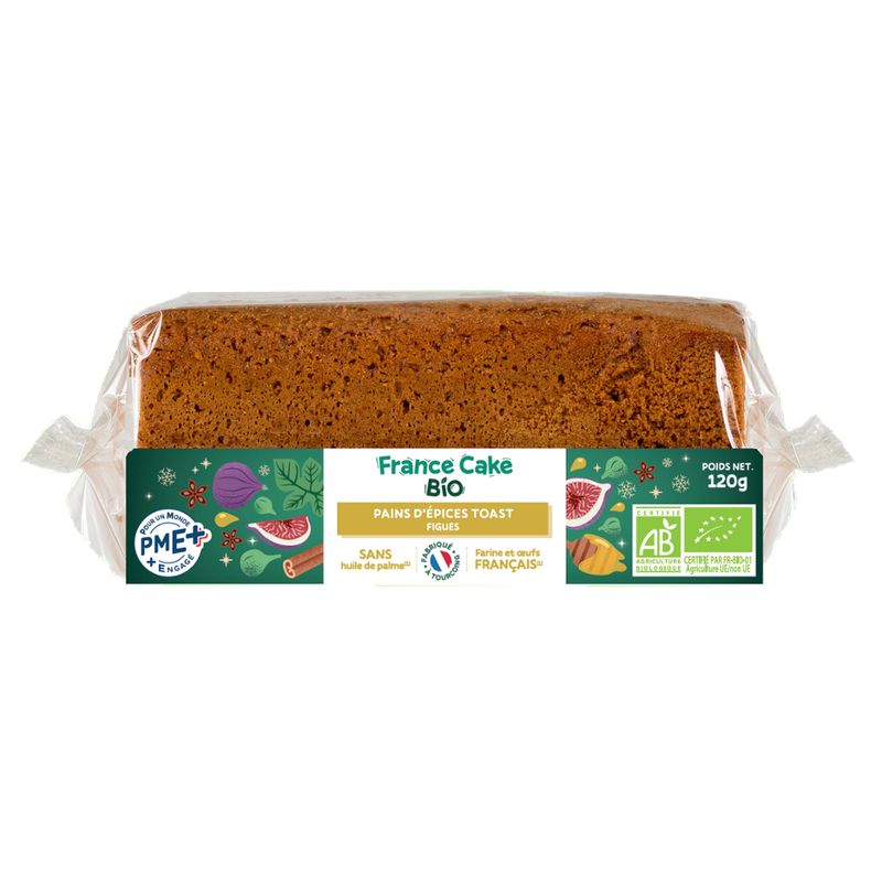 France Cake  Honigbrot Toast mit Feigen - Produktbild