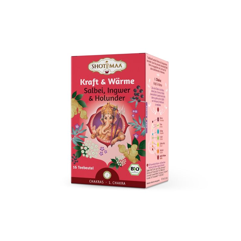 Shoti Maa Shoti Maa Kraft & Wärme - Salbei, Ingwer & Holunderblüte - Produktbild