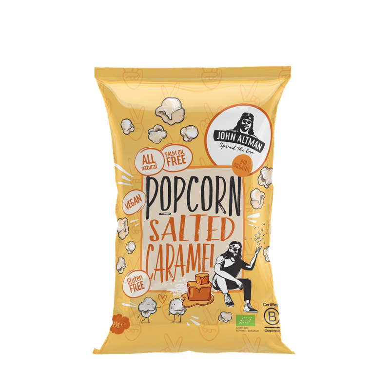 John Altman Popcorn Salted Caramel 75g - Produktbild