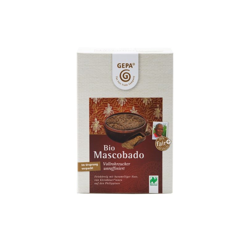 GEPA - The Fair Trade Company Bio Mascobado Vollrohrzucker unraffiniert - Produktbild