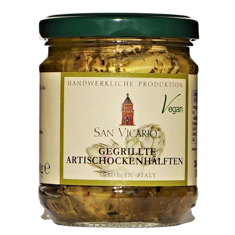 San Vicario San Vicario gegrillte Artischockenhälften in Öl eingelegt - Produktbild