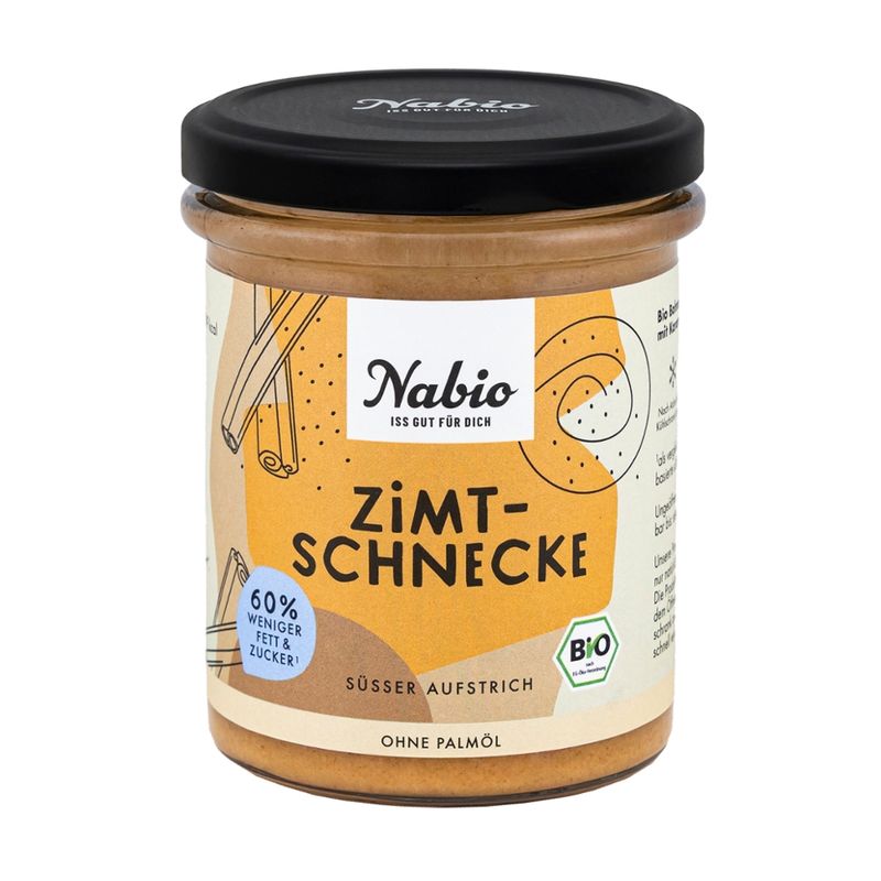 Nabio Nabio Süßer Aufstrich Zimtschnecke - Produktbild