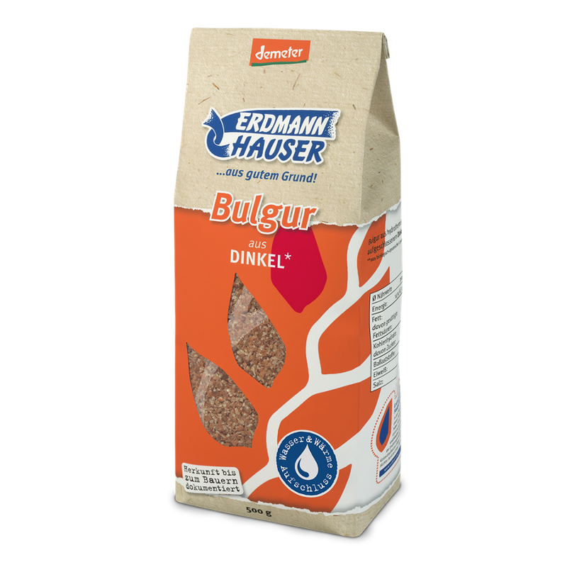 ErdmannHAUSER Getreideprodukte ErdmannHAUSER demeter Bulgur aus Dinkel - Produktbild