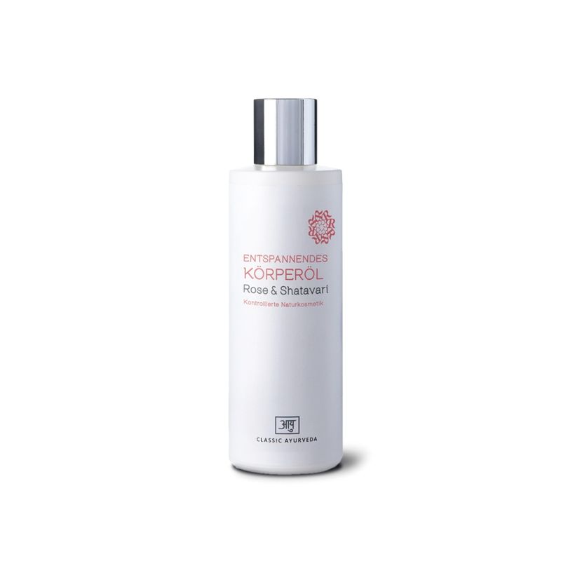 Classic Ayurveda Entspannendes Körperöl, BDIH, 200 ml - Produktbild