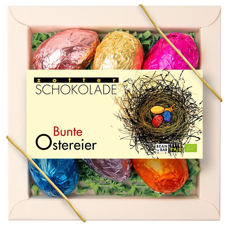 Zotter Schokolade Bunte Ostereier - Produktbild