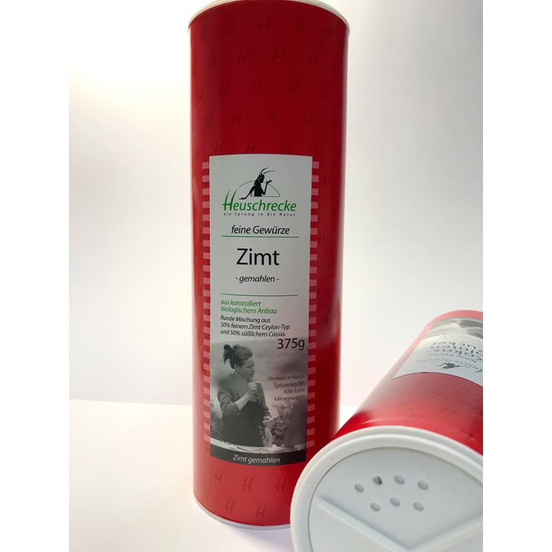 Heuschrecke Zimt, gemahlen, Mischung Ceylon und Cassia Zimt, Gastro, kbA - Produktbild