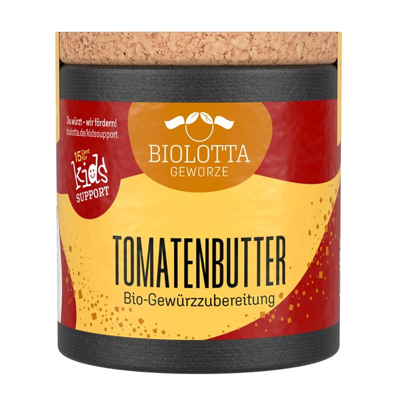 Biolotta Biolotta Korkdose Tomatenbutter Bio-Gewürzzubereitung - Produktbild