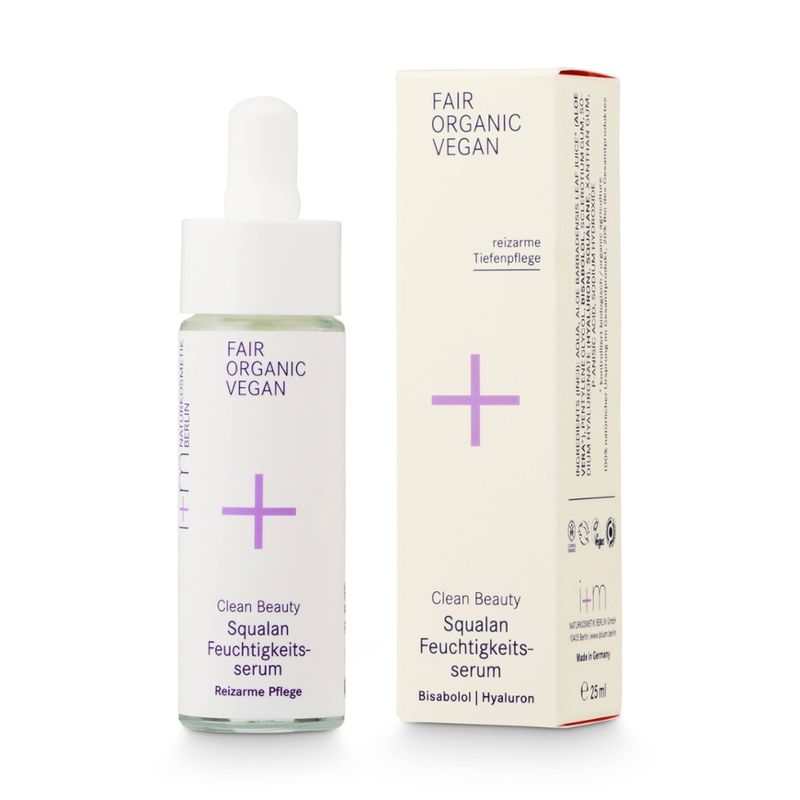 i+m NATURKOSMETIK BERLIN i+m Clean Beauty Squalan Feuchtigkeitsserum - Produktbild