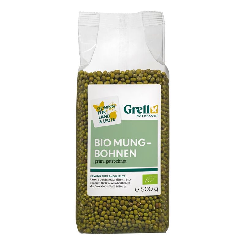 Grell Naturkost Mungbohnen - Produktbild