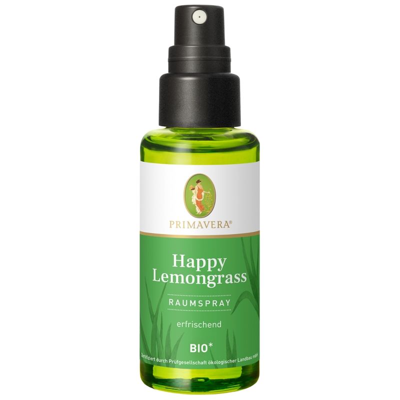 PRIMAVERA Happy Lemongrass Raumspray bio - Produktbild