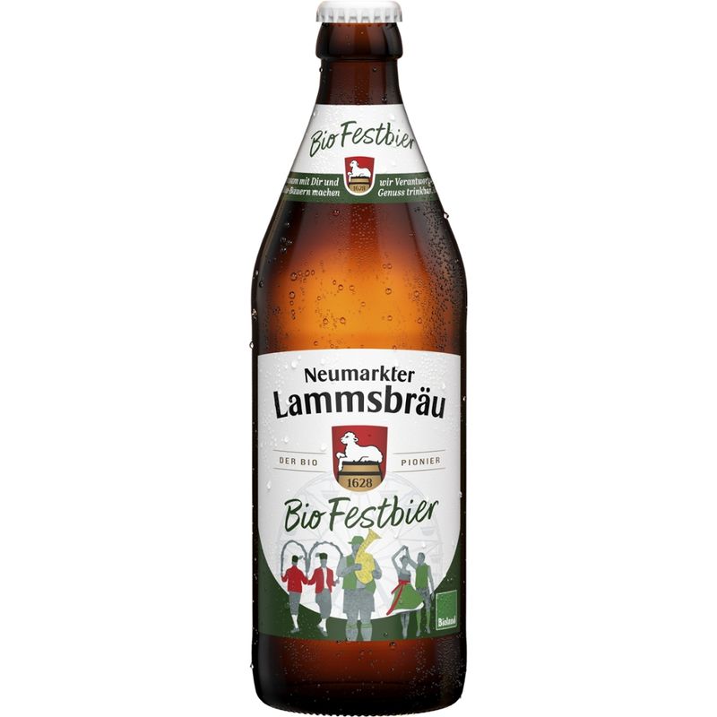 Neumarkter Lammsbräu Lammsbräu Festbier (Bio) 0,5l - Produktbild