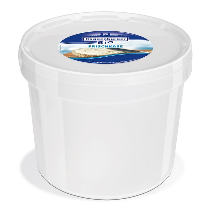 Roggenburger Bio Roggenburger Bio Frischkäse Natur 5 kg - Produktbild