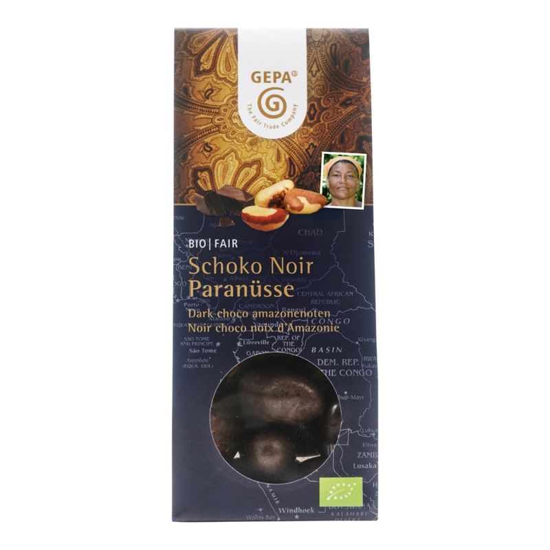 GEPA - The Fair Trade Company Bio Schoko Noir Paranüsse - Produktbild