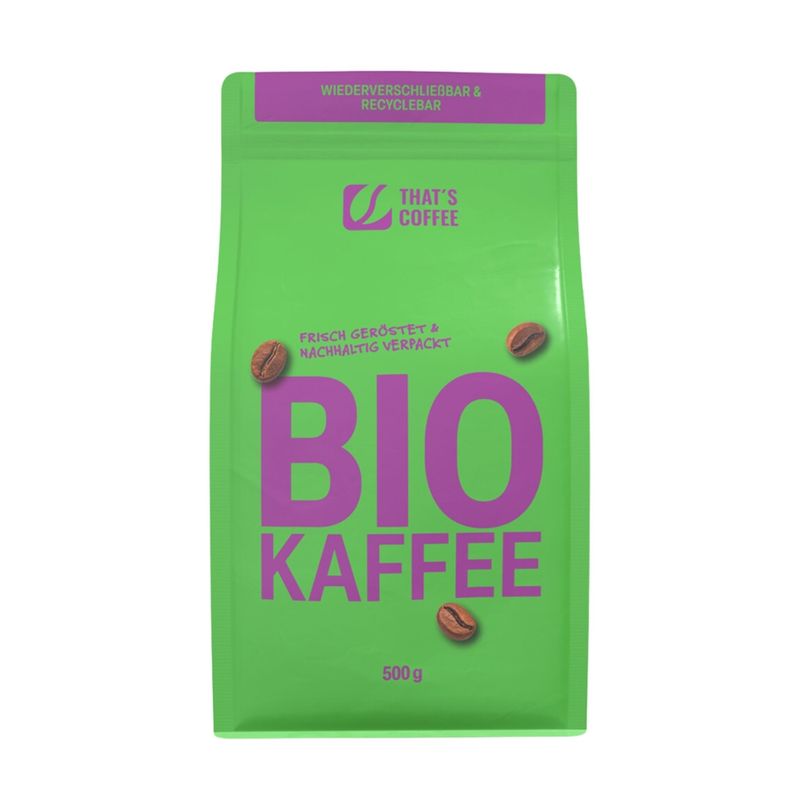 THAT´S COFFEE Bio-Kaffee 500g, Kongo Kivu Kaffee - Produktbild