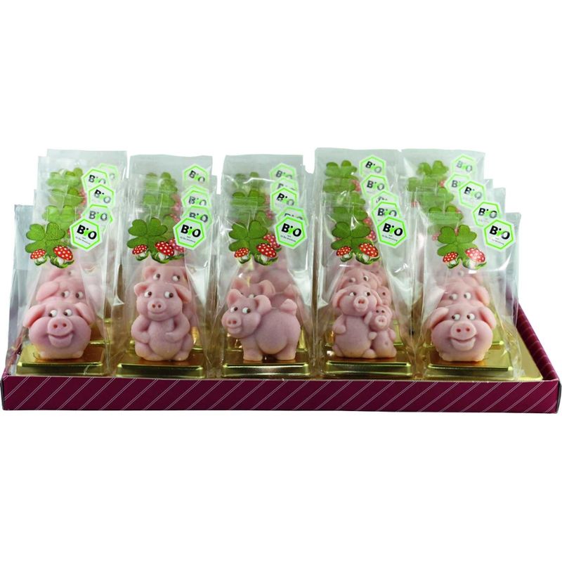 Funsch Marzipan BIO Schweinchen Eberhard - Produktbild