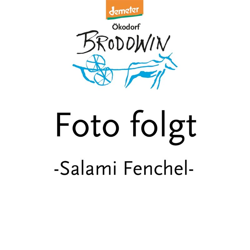 Ökodorf Brodowin Demeter Brodowiner Salami Fenchel, 150g - Produktbild