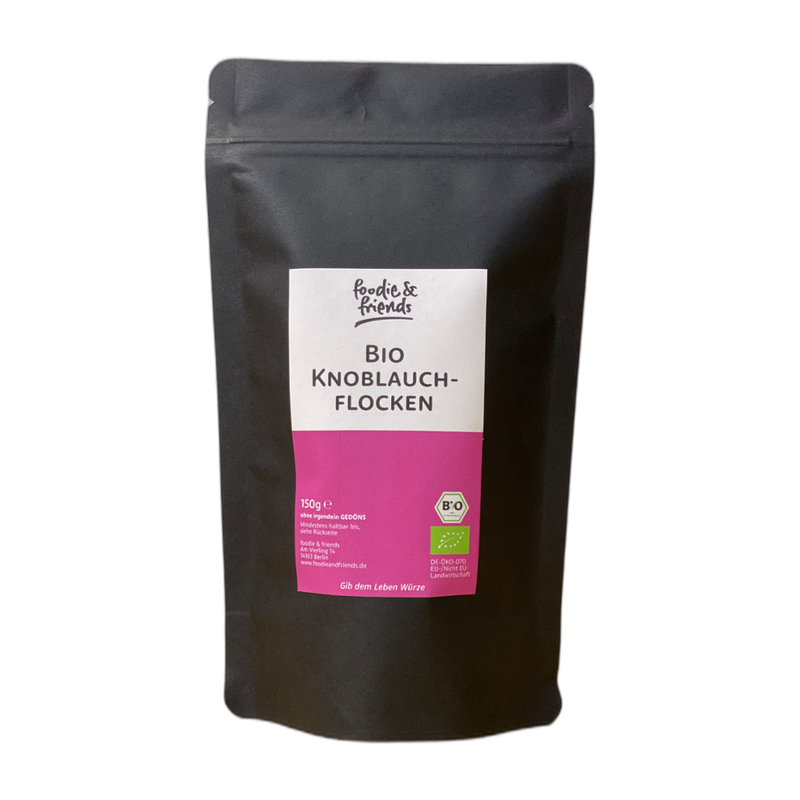 foodie & friends BIO Knoblauchflocken Nachfüll 150g - Produktbild